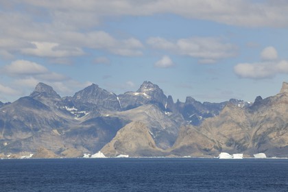Greenland, Southern Region, iceberg off Farvel (Farewell) Cape