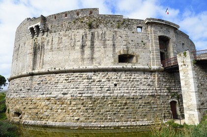 France, Var, the Rade (Roadstead) of Toulon, area of Morillon, the Tour Royale (Royal Tower) also called La Grosse Tour)