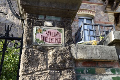 France, Meurthe-et-Moselle, Nancy, Art Nouveau house at 10 Rue Felix Faure