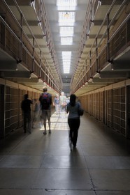 Etats-Unis, Californie, San Francisco, cellules de la prison d'Alcatraz