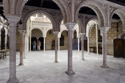 Espagne, Andalousie, Séville, Casa Palacio de Guardiola à la Puerta de Jerez