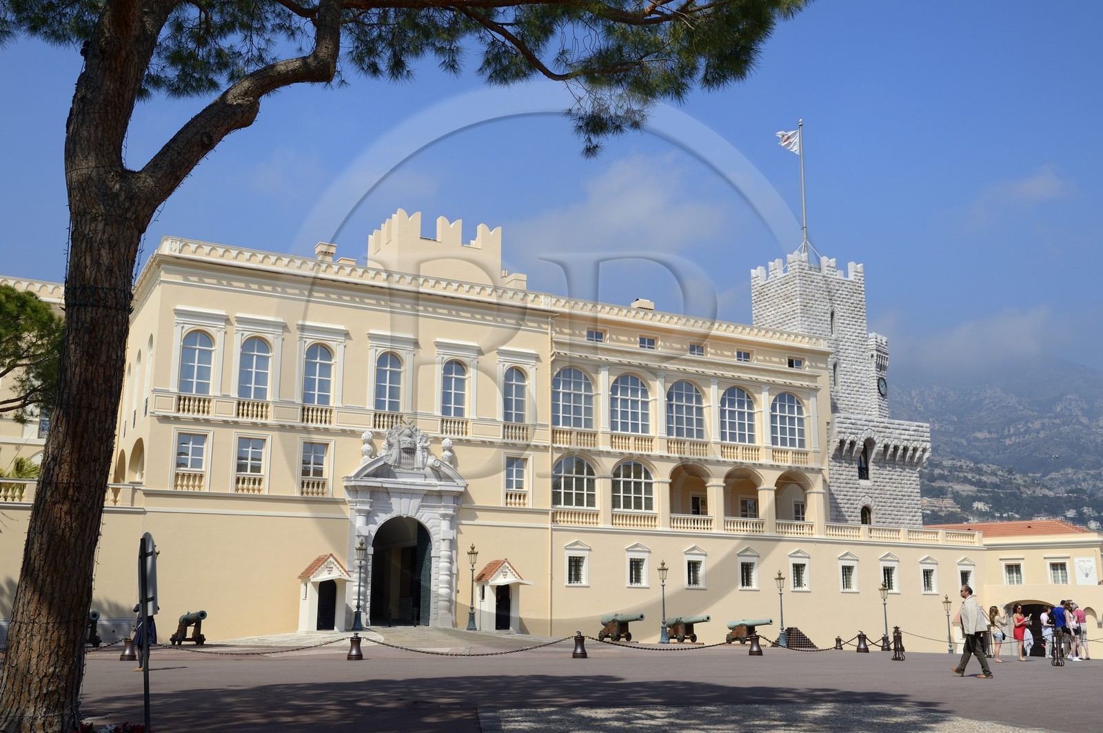 Principauté de Monaco, Monaco, place du Palais, palais princier