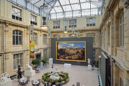 France, Seine-Maritime (76), Rouen, le musée des Beaux-Arts, le hall principal