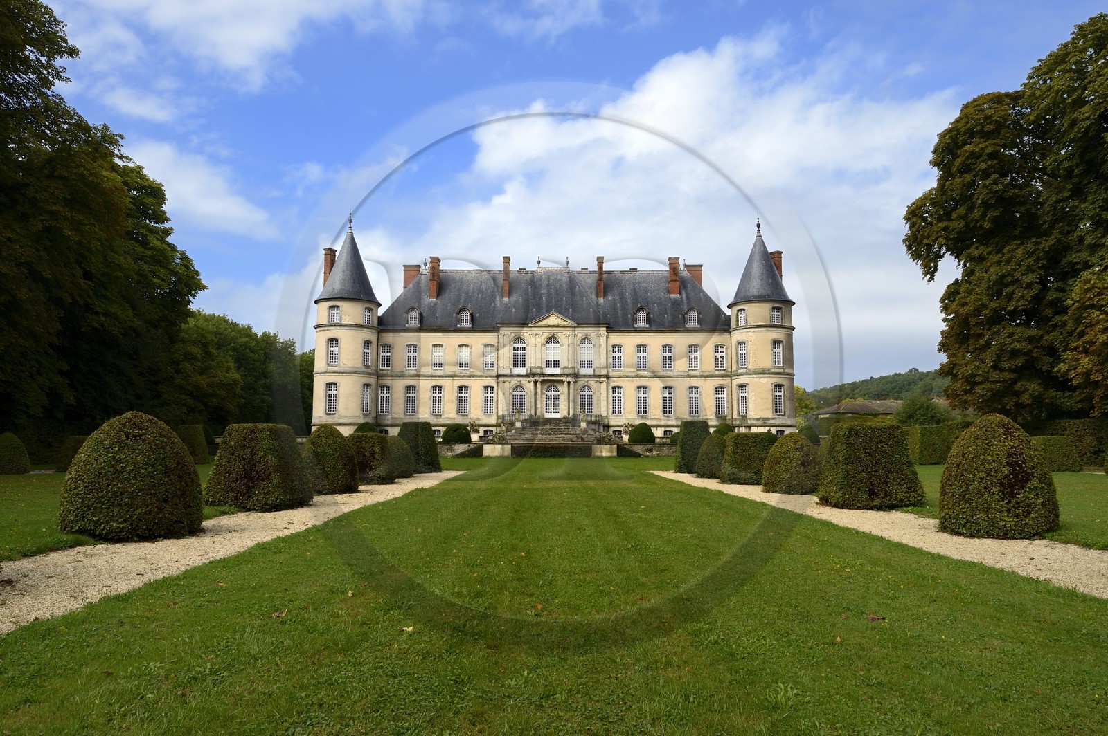 France, Meurthe-et-Moselle (54), pays du Saintois, chateau des Beauvau-Craon dit chateau d'Haroué