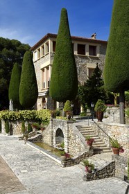 France, Alpes-Maritimes, Cannes, the villa Domergue and its gardens