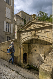 France, Vendée (85), Fontenay-le-Comte, la fontaine des Quatre-Tias (1542)