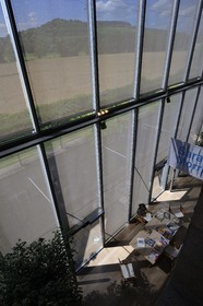 Switzerland, Basel, Beyeler Foundation by the architect Renzo Piano