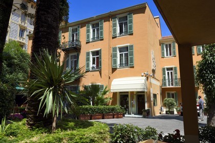 France, Alpes-Maritimes (06), Nice, l'hôtel Oasis qui a remplacé la pension russe où séjournèrent entre autre Lénine et Anton Tchekhov