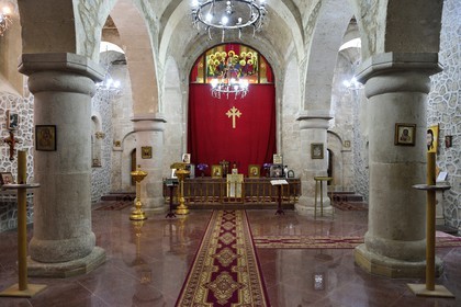 Azerbaijan, Qabala region, Nij, Albanian-Udi Jotari Church of St Elisey