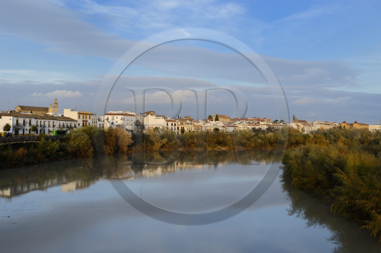 Espagne, Andalousie, Cordoue, les rives du fleuve Guadalquivir