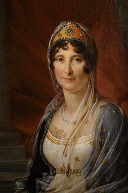 France, Corse-du-Sud (2A), Ajaccio, musée Fesch (musée des beaux-arts), salle de la collection napoléonienne, portrait de Laetitia Bonaparte mère de Napoleon 1er par Francois Pascal Simon, Baron Gerard