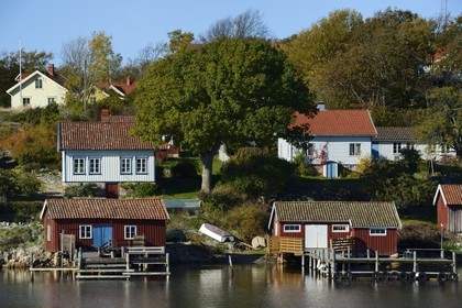 Suède, Västra Götaland, Iles Koster, le detroit de Koster, Ile de Nordkoster