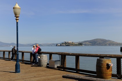 Etats-Unis, Californie, San Francisco, la prison Alcatraz