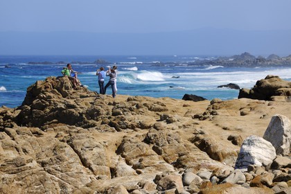Etats-Unis, Californie, 17 mile drive, Spanish Bay