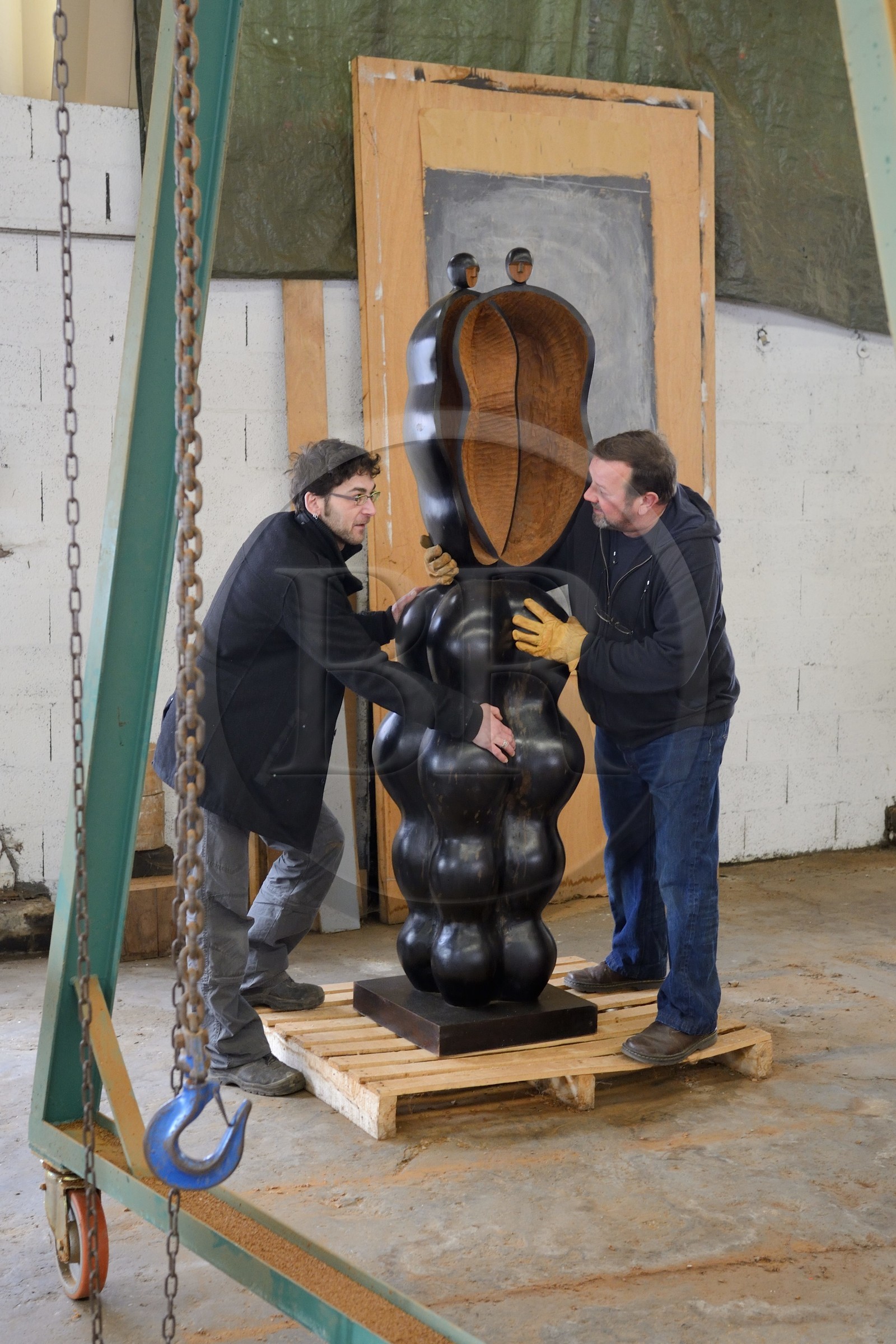 Sculptures d'Axel Cassel