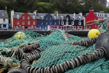 Royaume-Uni, Ecosse, Highland, Hébrides intérieures, Ile de Mull, port de Tobermory