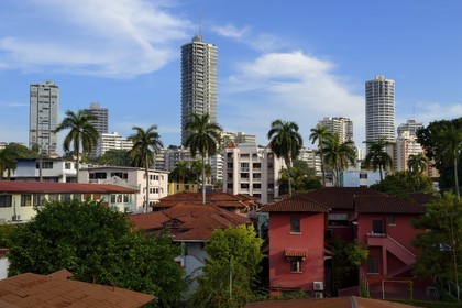 Panama, Panama City, immeuble du quartier de Bella Vista