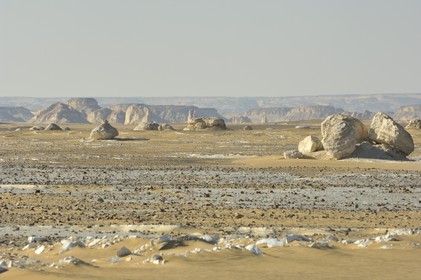 Egypt, Libyan Desert, the White Desert North of Farafra