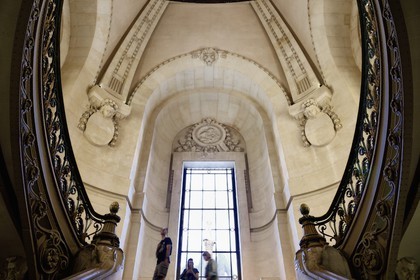 France, Paris, Grand Palais, grand staircase of the museum