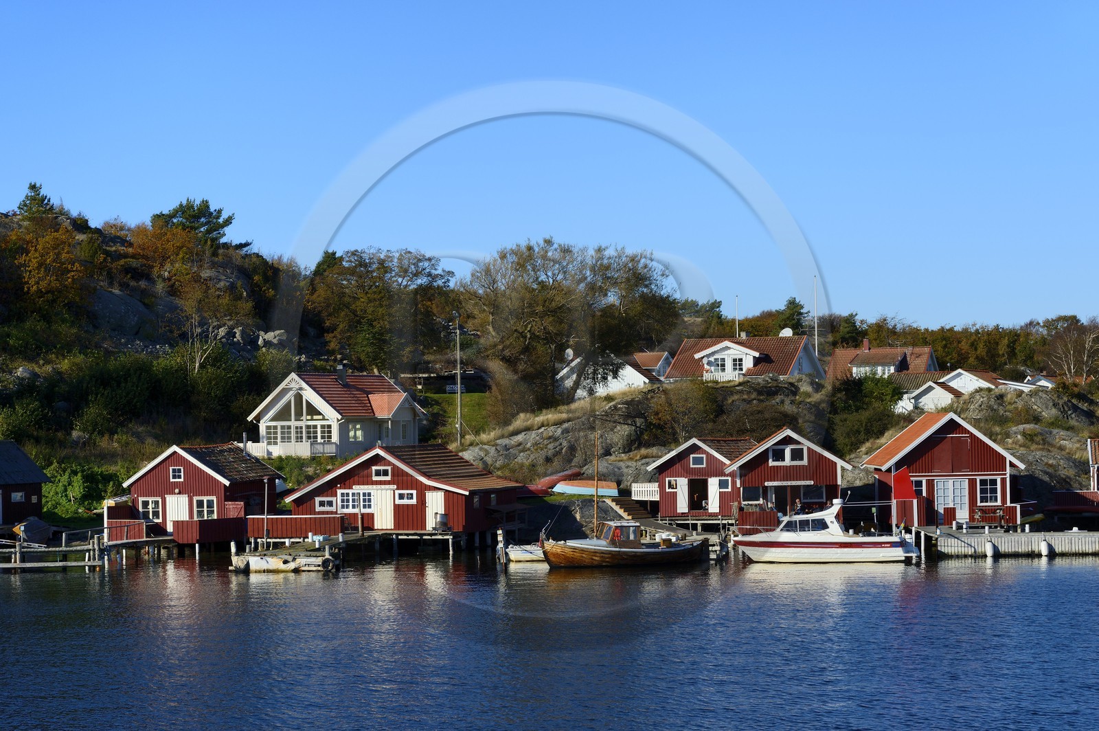 Sweden, Västra Götaland, Koster Islands, the Koster sound at Vastra bryggan on Nordkoster island