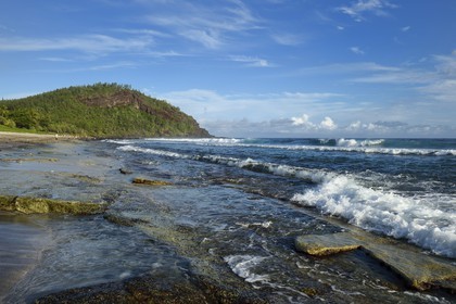 France, Ile de la Reunion, Cote Sud, plage de Grande Anse