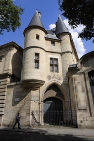 France, Paris (75), Hôtel de Clisson qui fait partie des Archives Nationales, rue des Archives