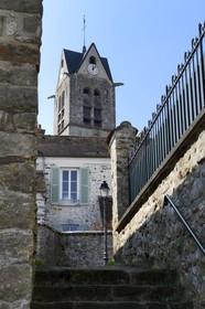 France, Seine et Marne, village of Maincy adjacent to the castle of Vaux-le-Vicomte, Saint Etienne church