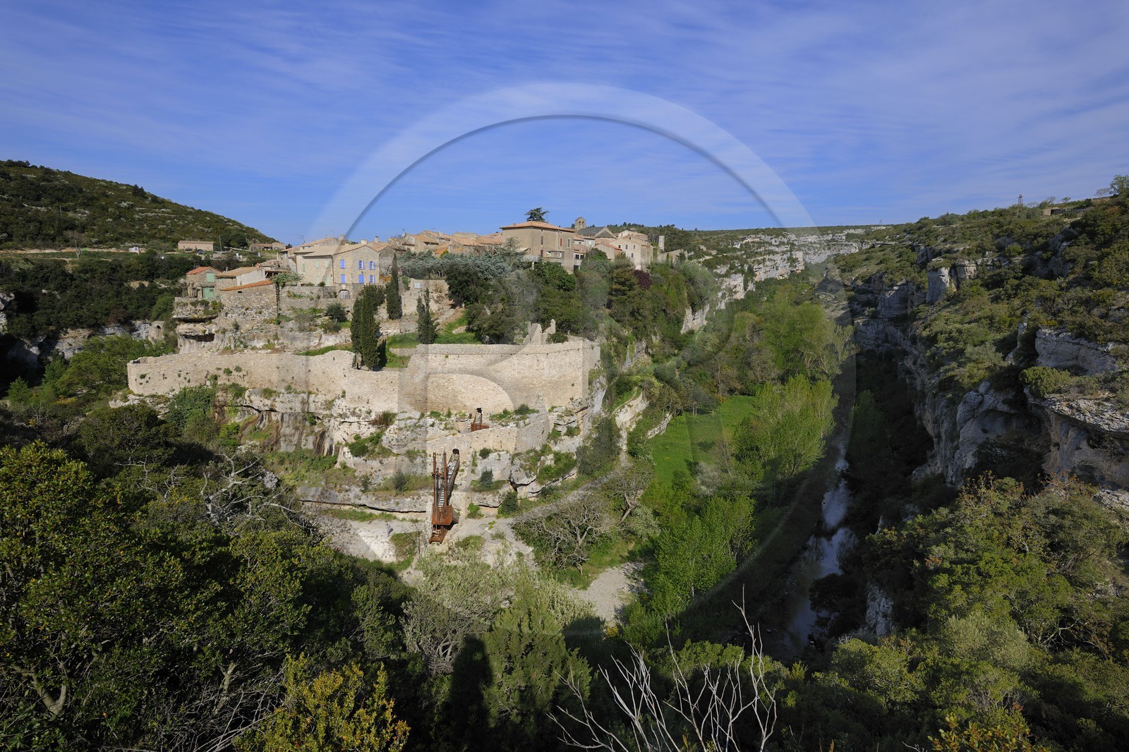 France, Hérault (34), Pays Cathare, Minerve, labellisé Les Plus Beaux Villages de France France, Hérault (34), Pays Cathare, Minerve, labellisé Les Plus Beaux Villages de France