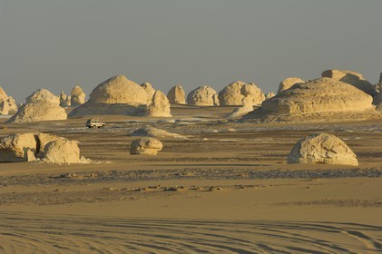 Egypt, Libyan Desert, the White Desert North of Farafra