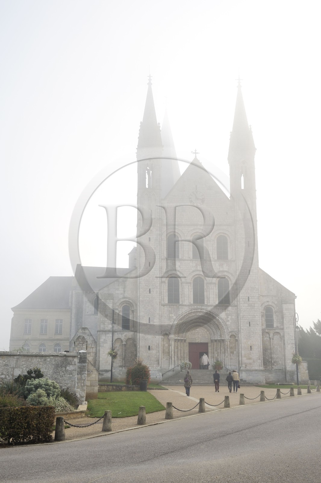 France, Seine-Maritime (76), Saint-Martin-de-Boscherville, Abbaye Saint-Georges de Boscherville du XIIe siècle