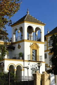 Spain, Andalusia, Seville, luxury villa on Avenida La Palmera