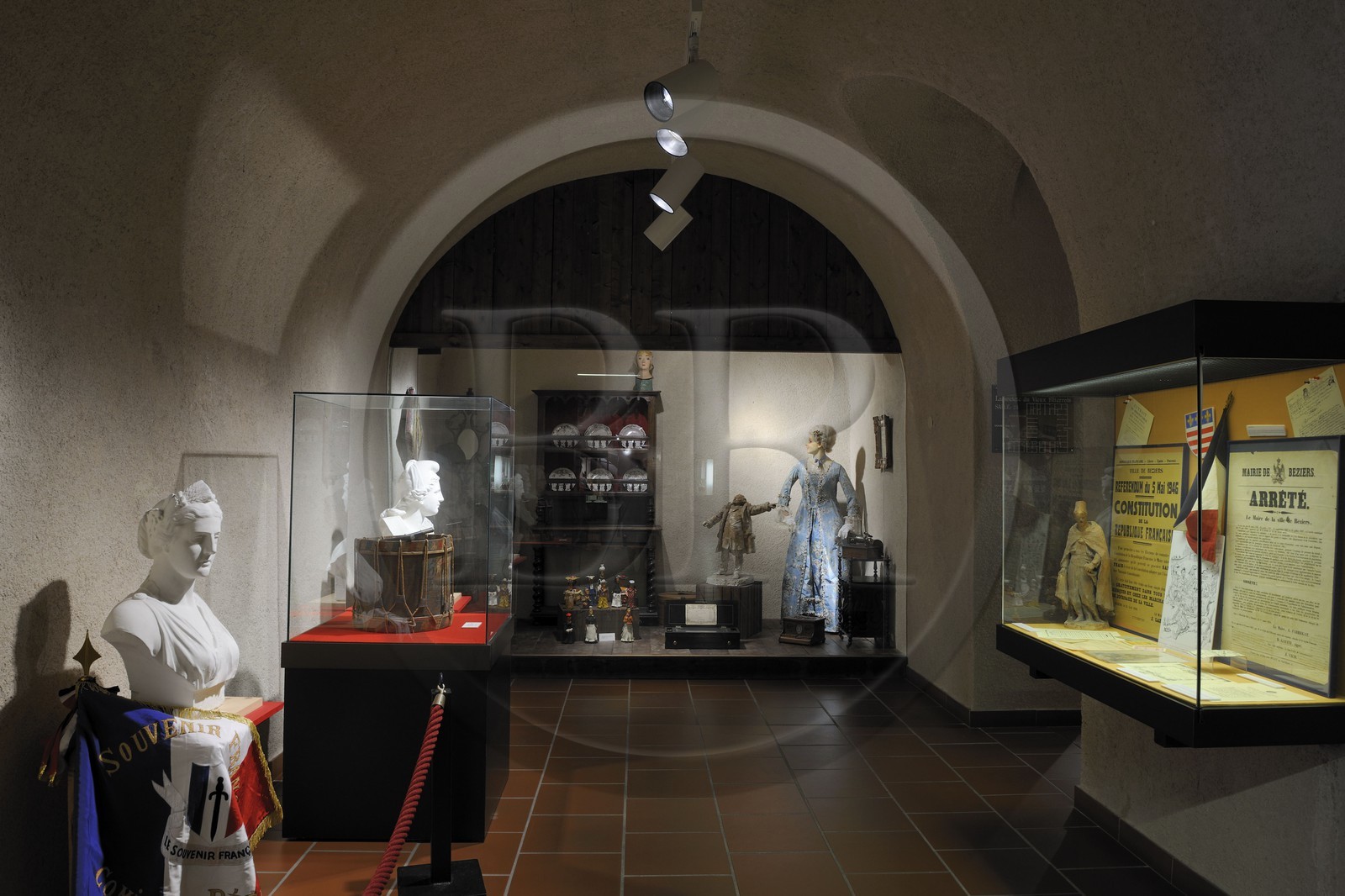 France, Hérault (34), Béziers, musée du Biterrois