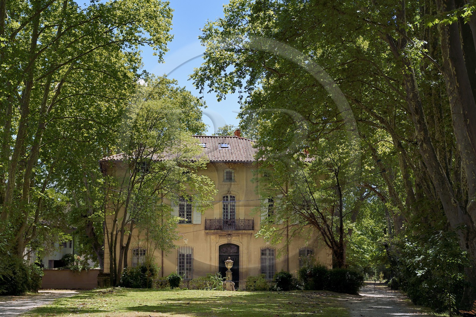 France, Bouches-du-Rhône (13), Aix en Provence, maison de la famille Cézanne au Jas de Bouffan
