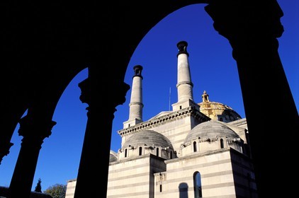 France, Paris (75), le crématorium du cimetière du Père Lachaise