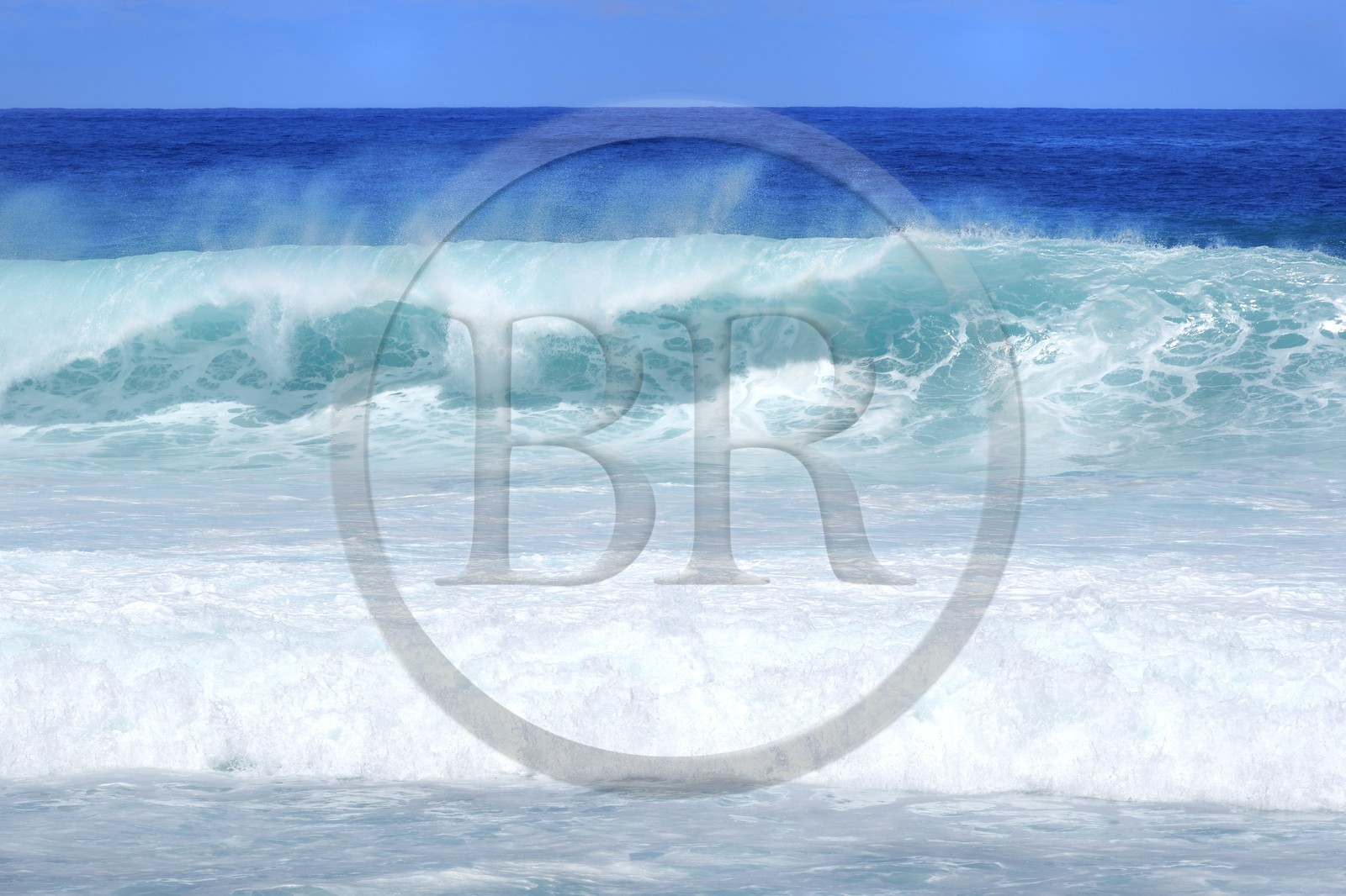 France, île de la Réunion, la côte sud, plage de Grand-Anse