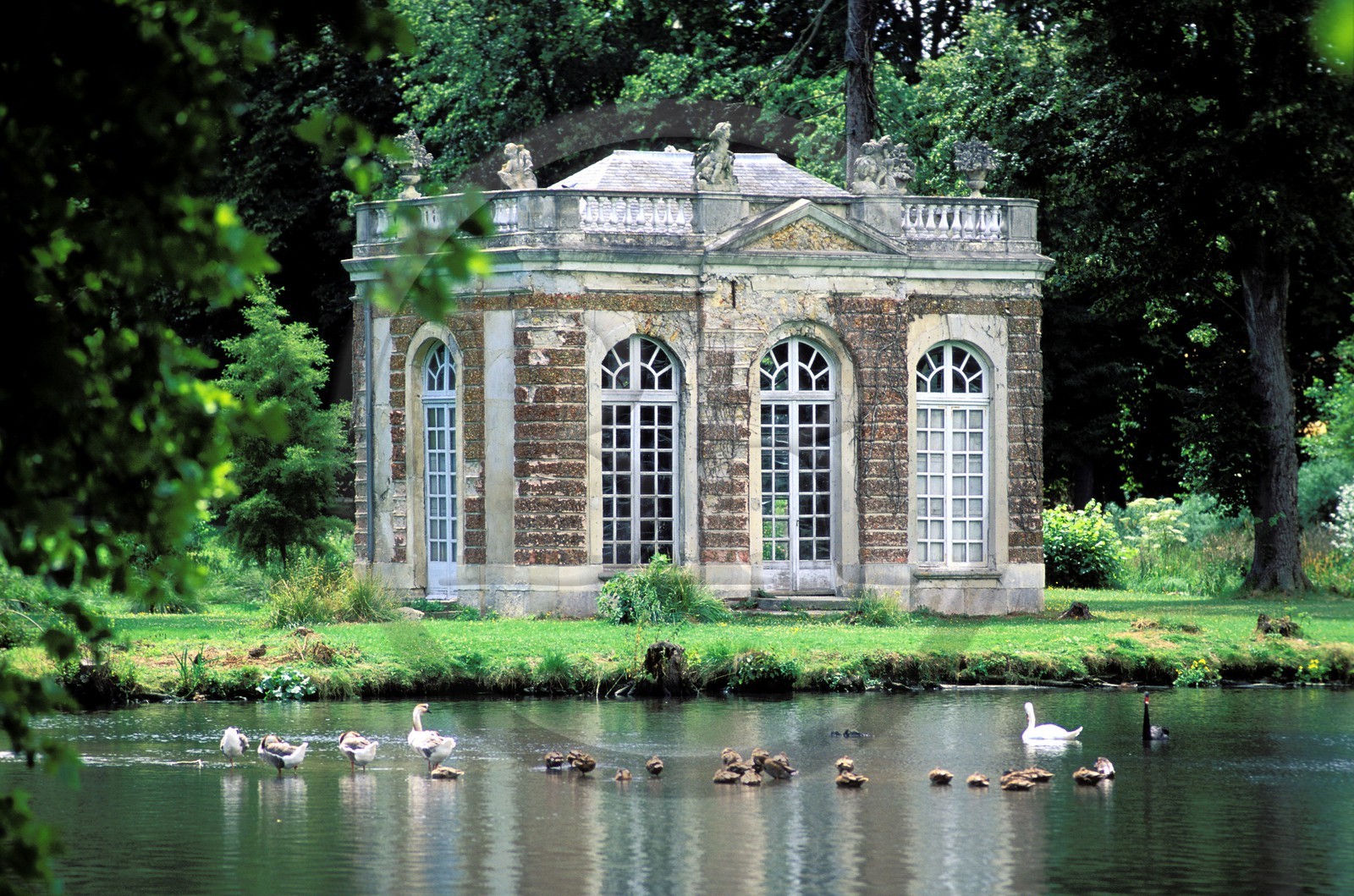 France, Yvelines (78), le château et le parc de Dampierre-en-Yvelines