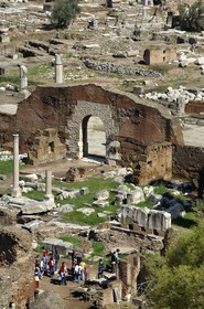 Italy, Lazio, Rome, historical center listed as World Heritage by UNESCO, the Roman Forum