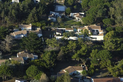 France, Charente-Maritime (17), Ile de Ré (vue aérienne)