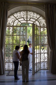 France, Alpes Maritimes, Cannes, the Villa La Californie where Picasso lived, today renamed the Pavillon de Flore by Marina Picasso, the lobby