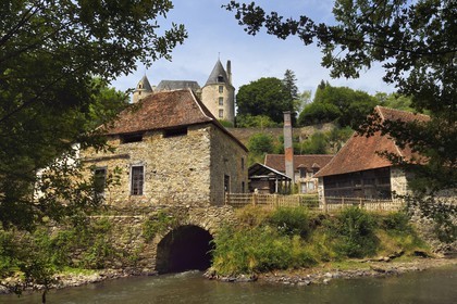 France, Dordogne, Périgord Noir, Savignac, forge of Savignac-Lédrier