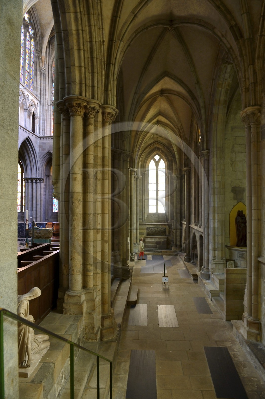 France, Ille-et-Vilaine (35), côte d'émeraude, Saint-Malo, cathédrale Saint-Vincent