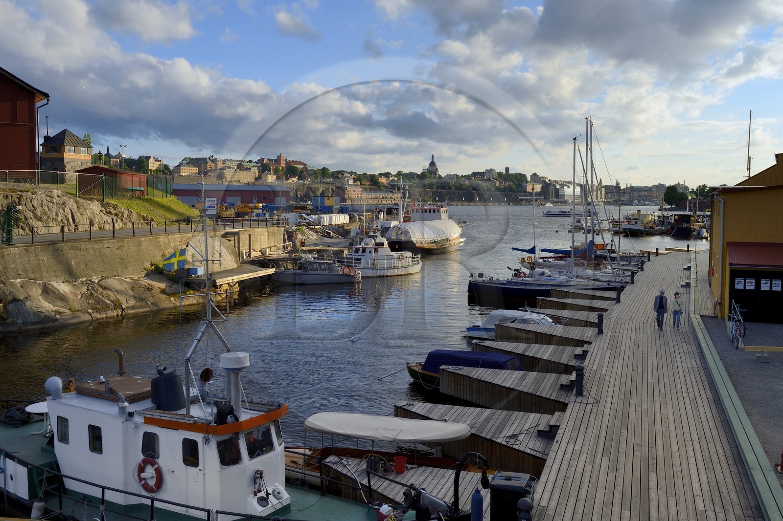Suède, Stockholm, ile de Beckholmen