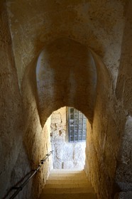Israel, Northern District, Galilee, Nazareth, Zippori (Tzippori) National Park, Crusaders fortress of La Sephorie from the 12th century