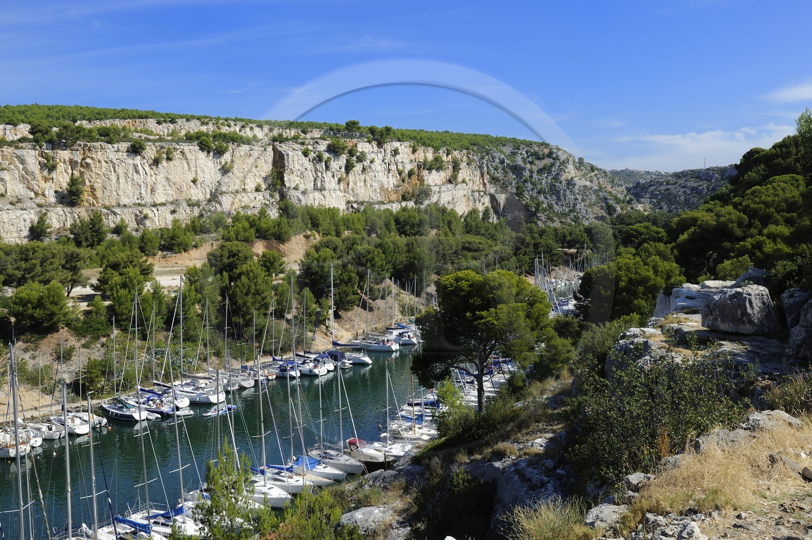 France, Bouches-du-Rhône (13), Cassis, la calanque de Port-Miou France, Bouches-du-Rhône (13), Cassis, la calanque de Port-Miou