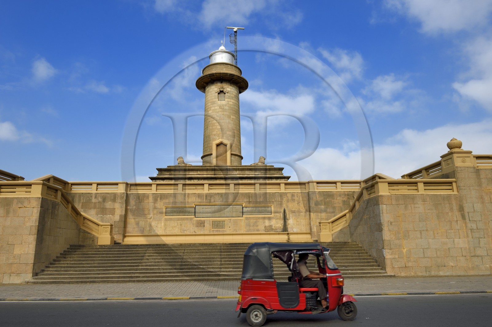 Sri Lanka, province de l'ouest, district de Colombo, le phare historique de Colombo