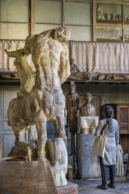 France, Paris, the museum of the sculptor Antoine Bourdelle, the former sculpture workshop
