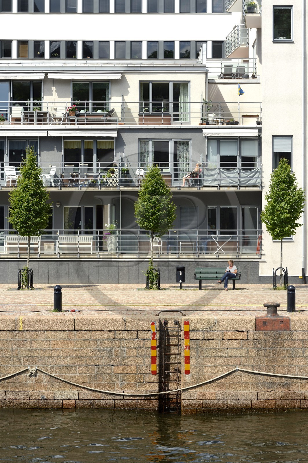 Suède, Stockholm, l'écoquartier Hammarby Sjostad précurseur en matière de développement durable