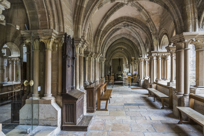 France, Côte-d'Or (21), les climats de Bourgogne classés Patrimoine Mondial de l'UNESCO, Beaune, basilique collégiale Notre-Dame de Beaune