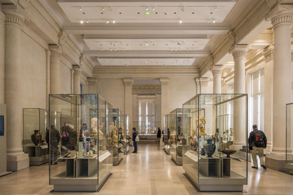 France, Paris (75), Bibliothèque Nationale de France (National Library of France), Richelieu site, the Hall of Columns