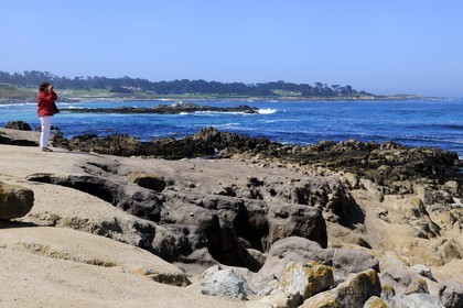 Etats-Unis, Californie, 17 mile drive, Point Joe à Spanish Bay